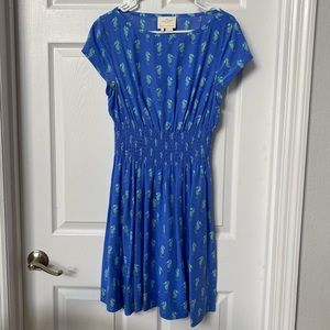 Kate Spade Silk Seahorse Dress Medium